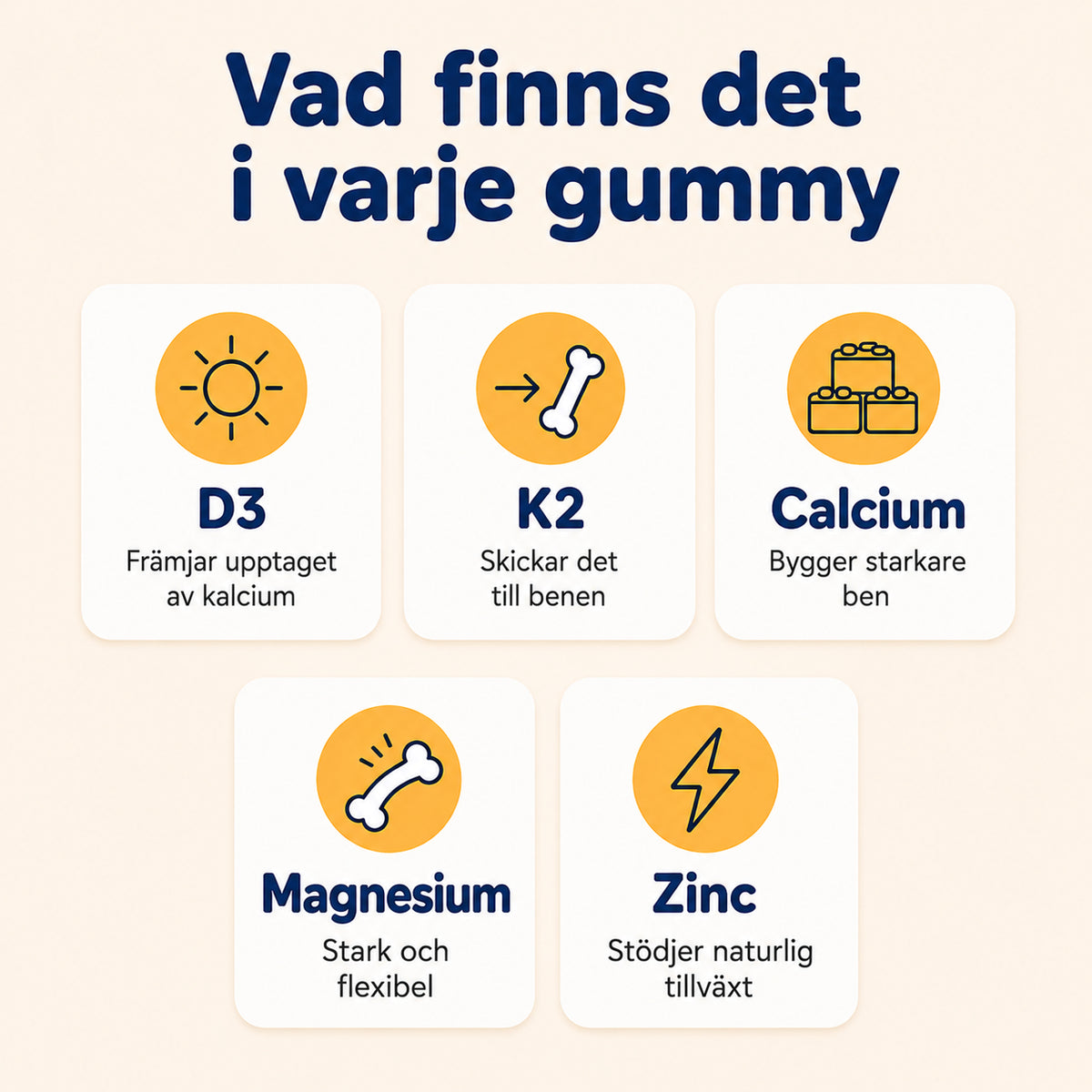 Nordic Height Tillväxt Gummies
