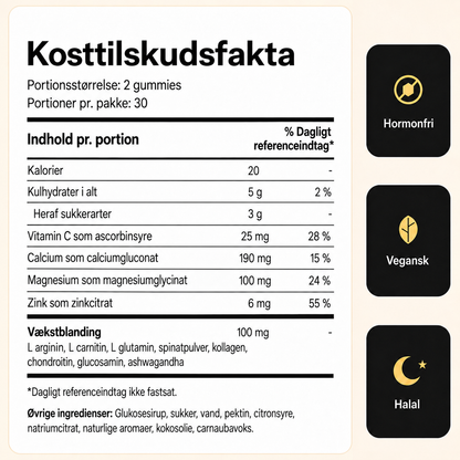 Nordic Height Vækstgummies