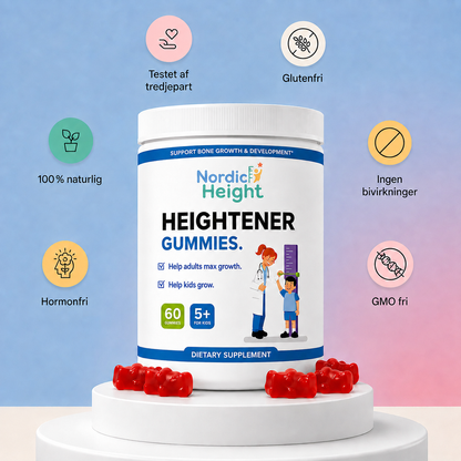 Nordic Height Vækstgummies