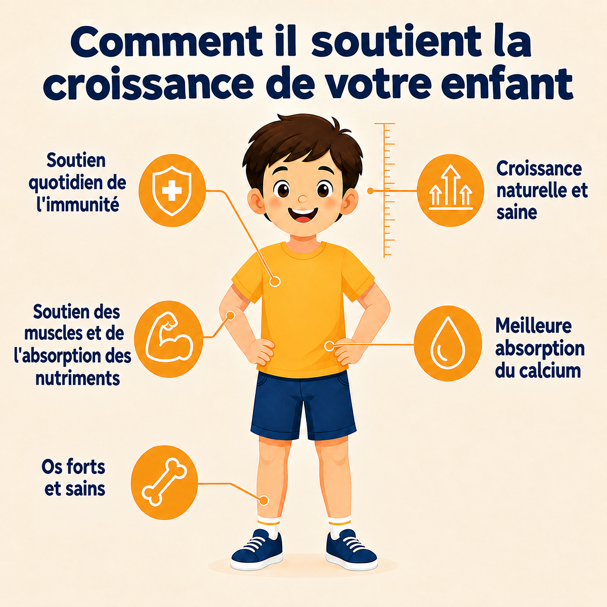Comment il soutient la croissance de votre enfant