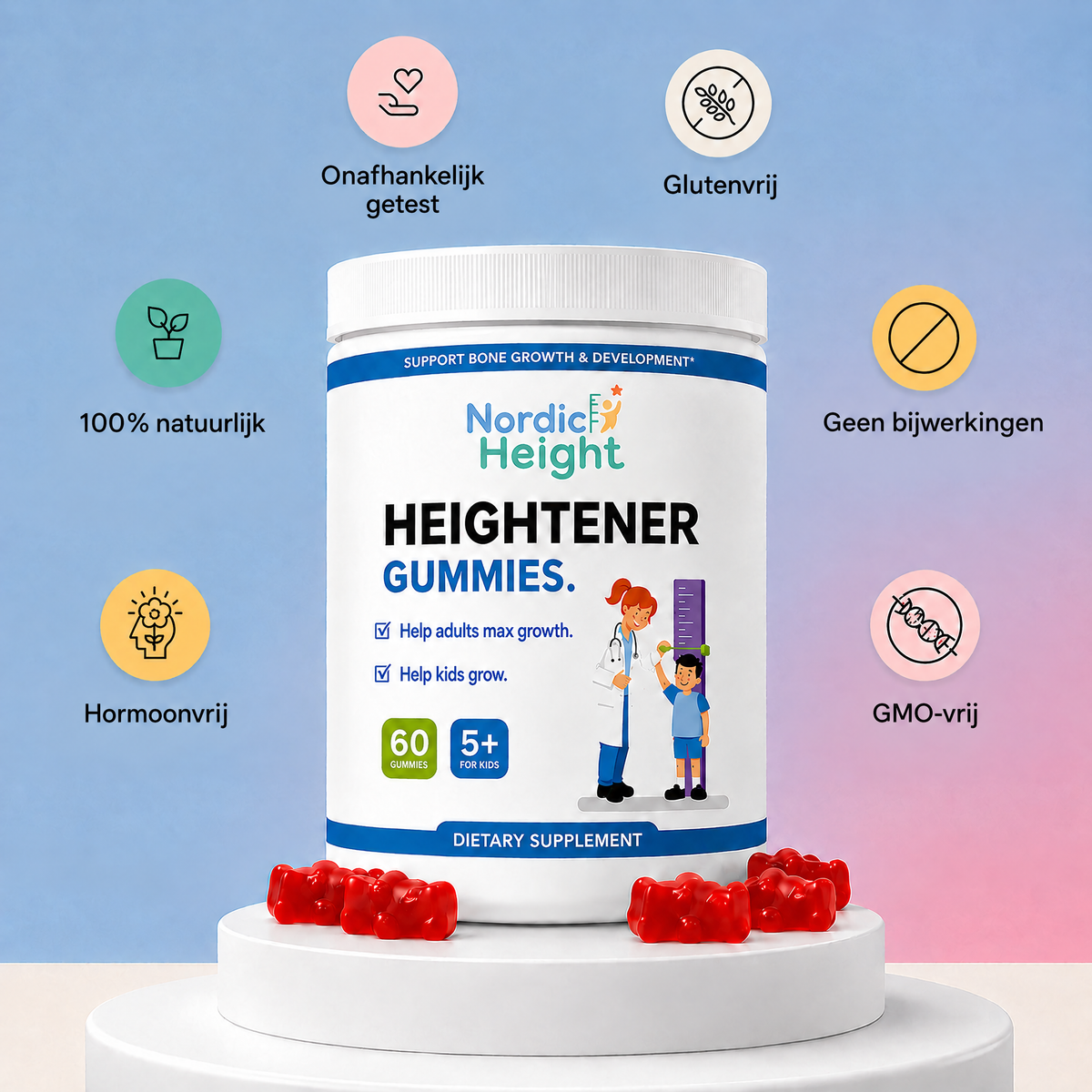 Nordic Height Groeigummies