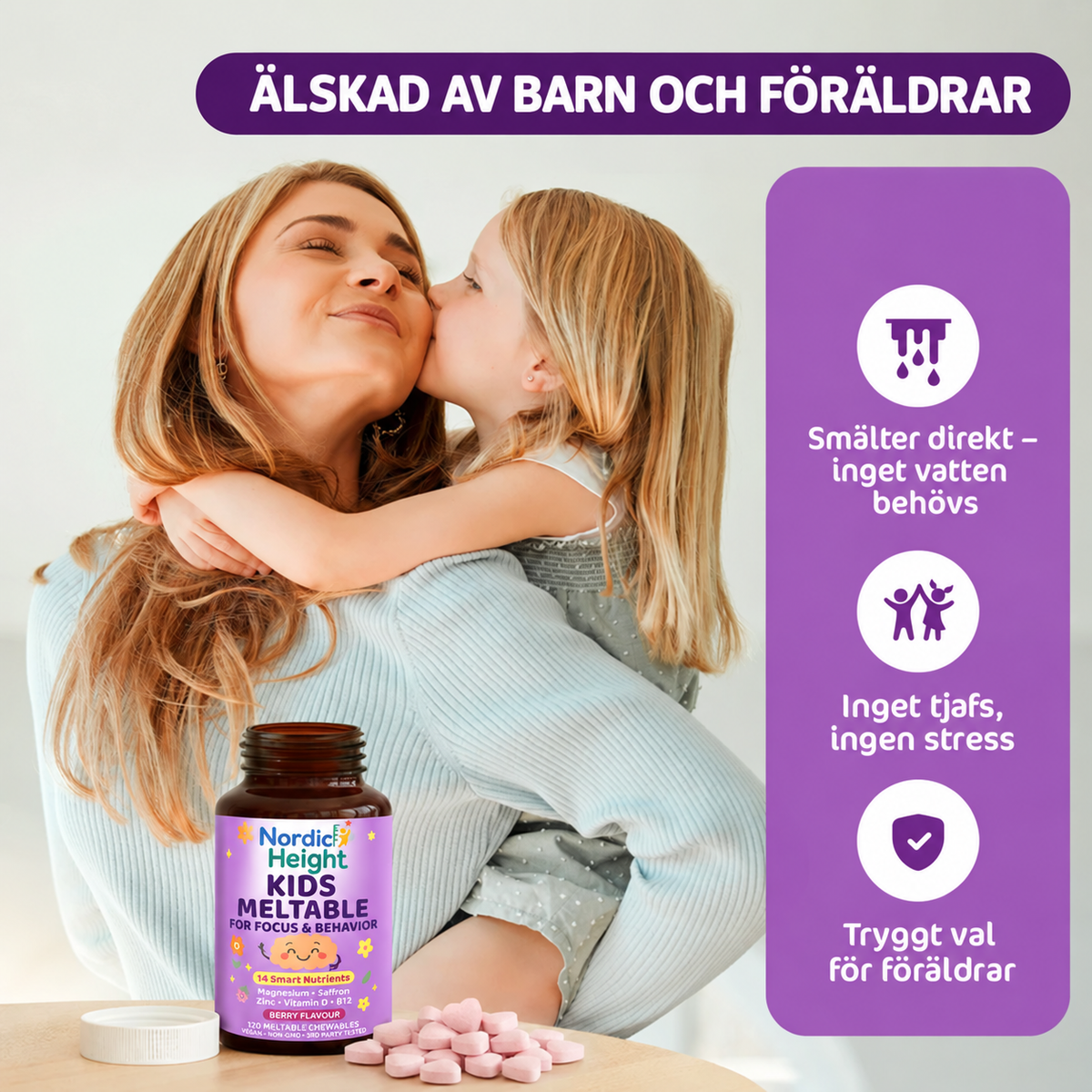 Älskad av barn och föräldrar